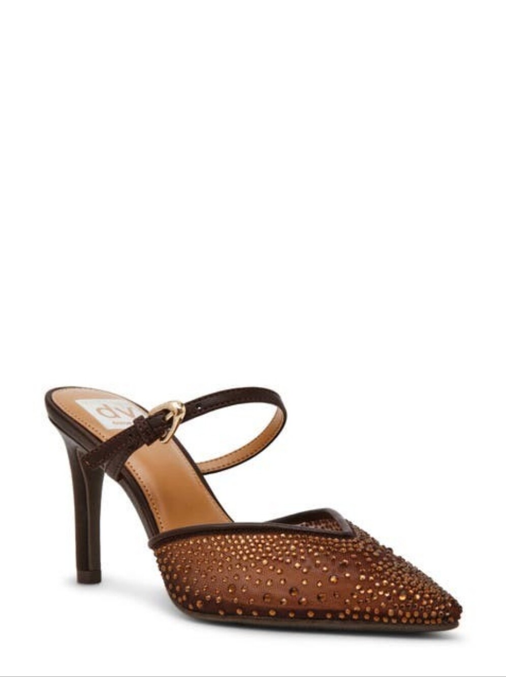 Dv By Dolce Vita Women's Brown Elleganza Mary Jane Mule Size 8